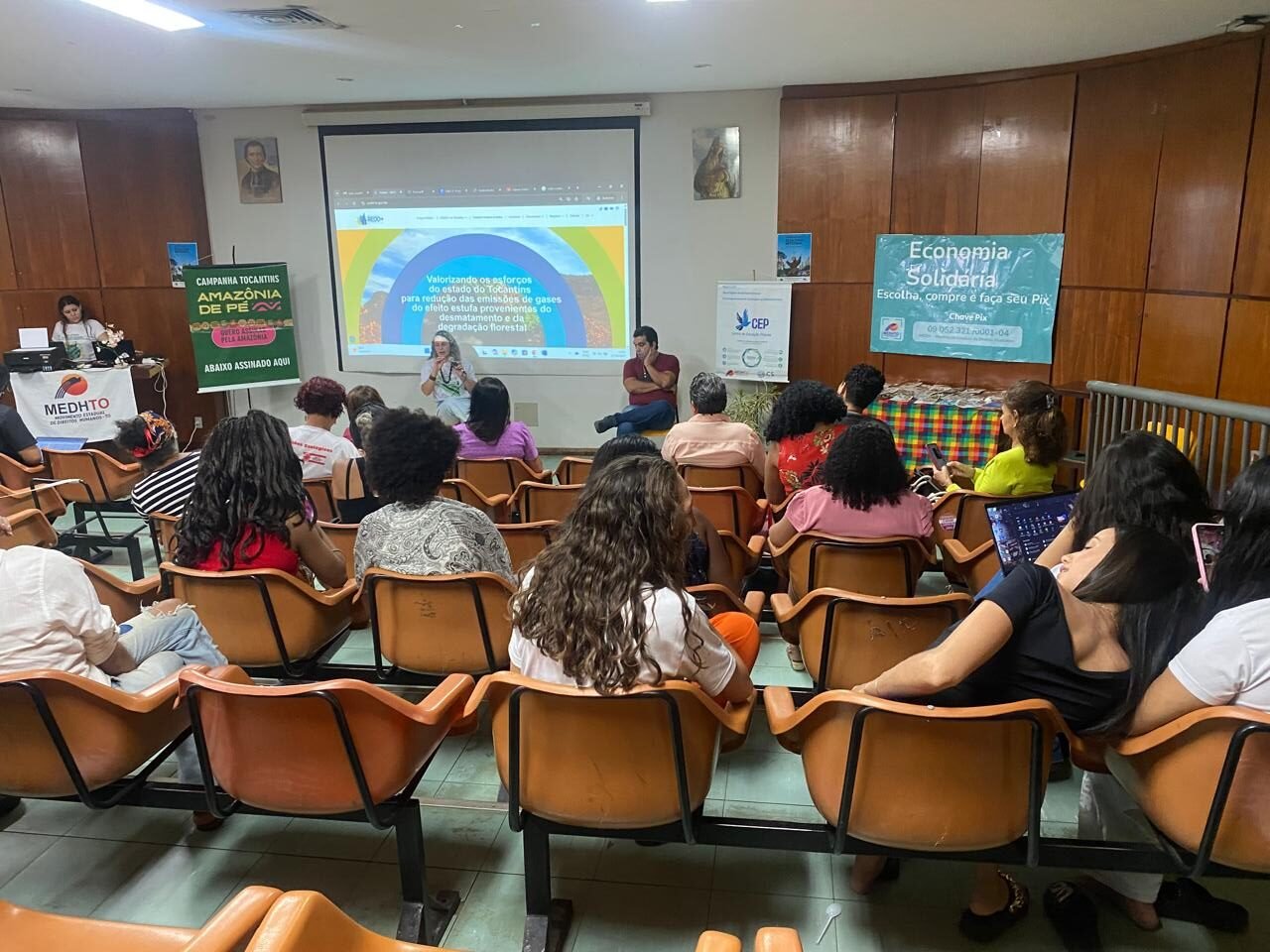 MedhTO debate REDD+, Amazônia e justiça climática no Tocantins durante seminário